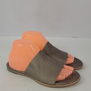 Eileen Fisher Ty Edge Metallic Leather Women's Sandals